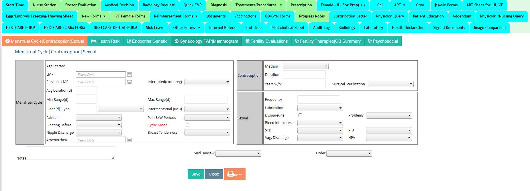 Dashboard Screenshot