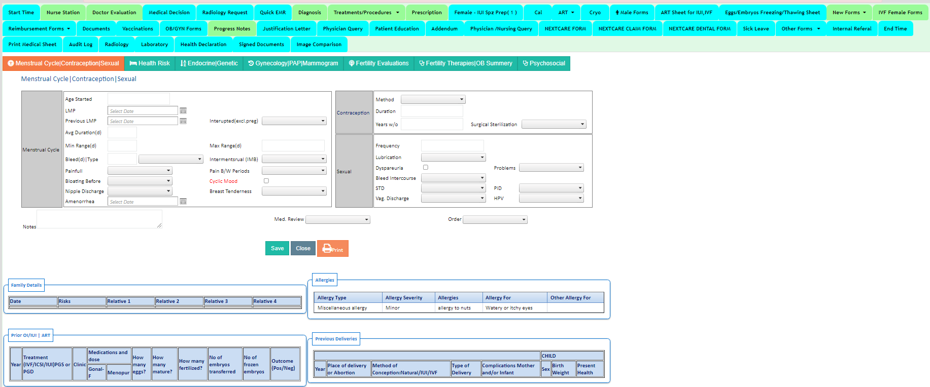 Dashboard Screenshot