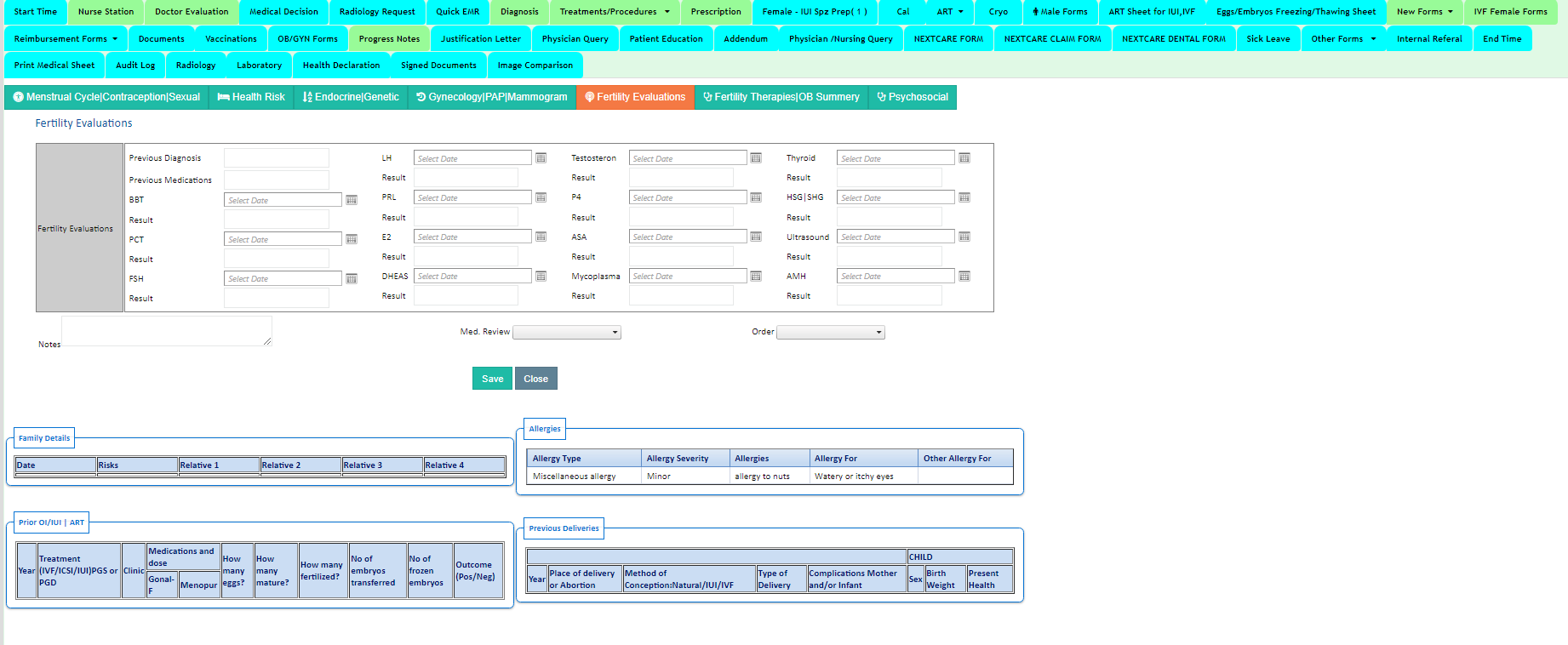 Dashboard Screenshot