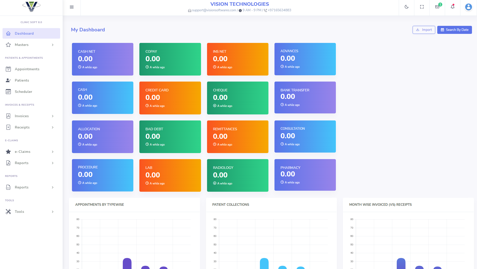 Dashboard Screenshot